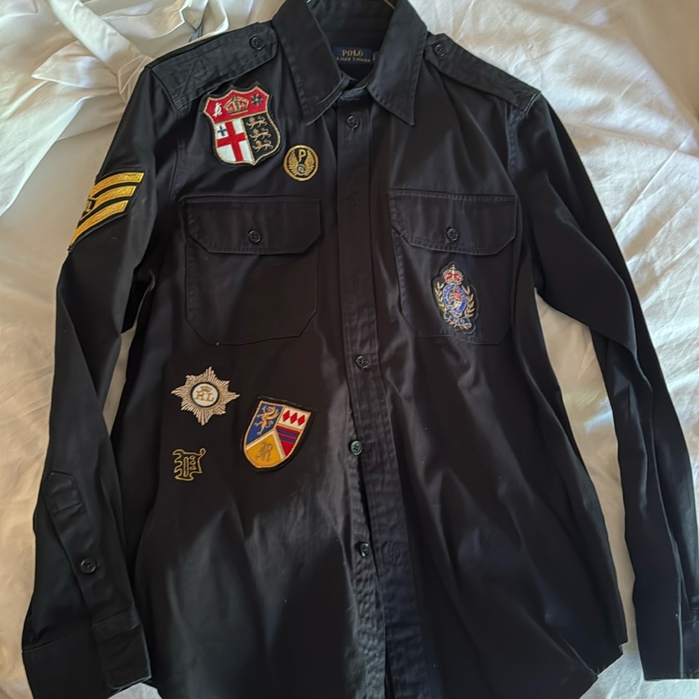 Polo Ralph Lauren navy blue shirt